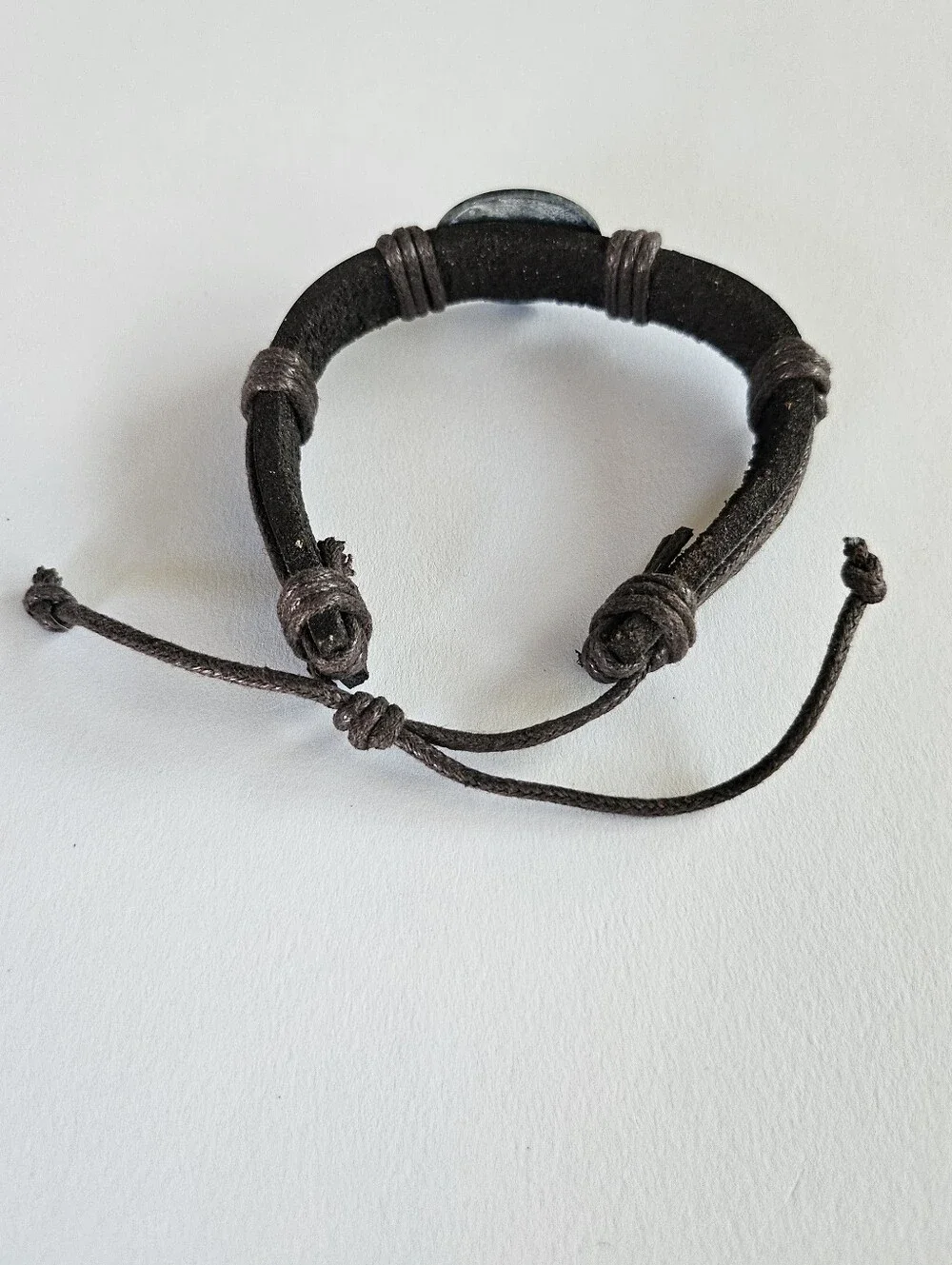 Sagittarius Zodiac leather bracelet. Unisex